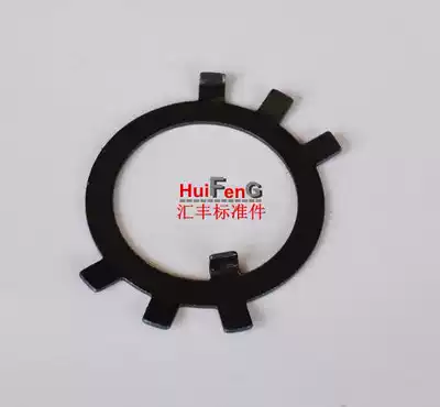 Stop washer for round nut, stop washer, six-claw pad 52-55-56-58-60-62-64-65-68-70