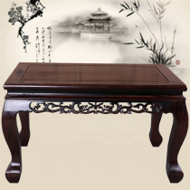 African Ebony Kang table coffee table solid wood Chinese platform bed small coffee table floating window table tatami mahogany