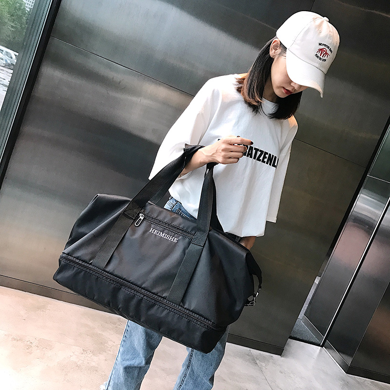Túi du lịch công suất lớn nữ túi hành lý xách tay nam thể thao túi thể thao túi du lịch khoảng cách ngắn túi duffel túi túi du lịch nữ