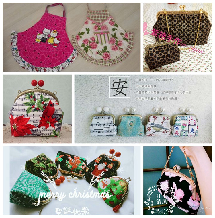 Handmade Zone I - Cotton DIY in bông chắp vá túi vải bông vải vải giải phóng mặt bằng xử lý