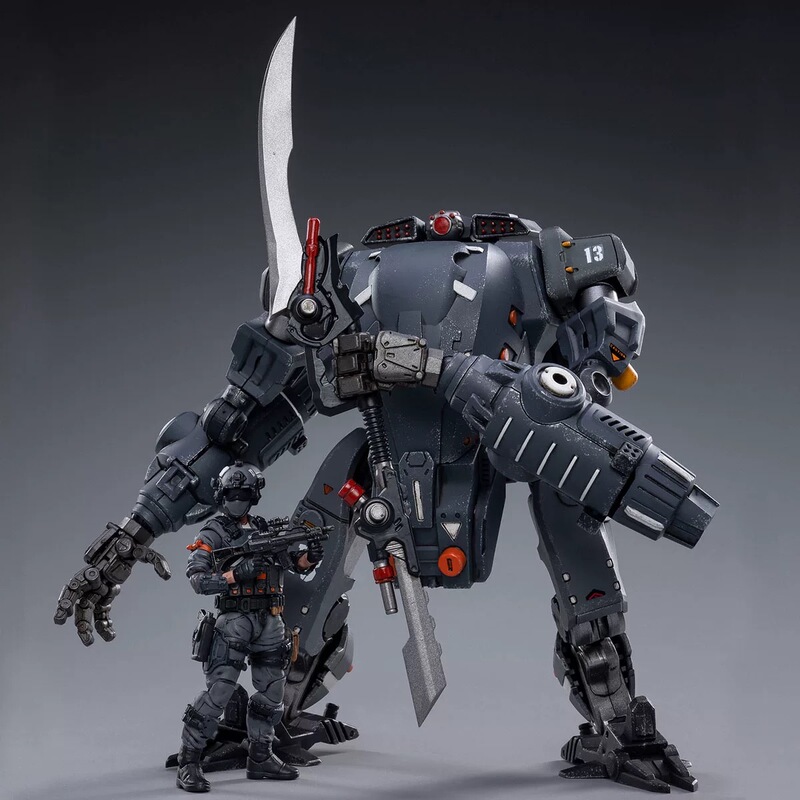 In-Stock Dark Source 1/18 War Star North Fire Hammer Assault Mecha Jt1279 with Driver Action Figure Guochuang Model