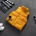 Mùa thu đông 2018 quần áo trẻ em mới cho trẻ em xuống cổ áo cotton bé trai và bé gái mặc vest trẻ em lớn áo gile thu đông bé gái Áo ghi lê