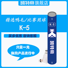 волан kendele凯特帝羽毛球 鹚鸪鸭中小方 k-5 耐打稳定 对标rsl