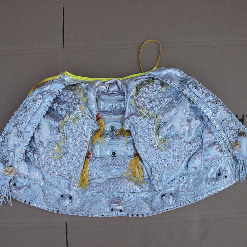 Tianlong Embroidery Floating Embroidery Full Gold Grain Aberdeen Scale Clothes Cap Mazu Prince Guan Gong Dragon Robe Custom Cloak