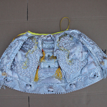 Taoist Buddhist Tianlong embroidery floating embroidery full gold grain scale clothing hat Mazu Prince Guan Gong dragon robe cloak custom