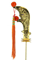 The Martial Arts God Kuan Kung Knife and the Great Knife Guans Great Knife Guans Emperor Qinglong and the Moon Knife Buddha Hall for the Pink