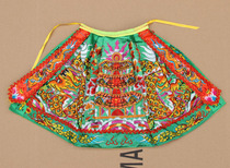 Sky Dragon Embroidered electric scallion flat embroidered dragon three-scale coat of God Wang Yeh Kuan Kung Gods gown clothing dragon robe for the Gods of the Gods of the Gods of the Gods