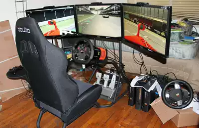obutto Obato DCS game seat bracket computer desk G27G29 game steering wheel bracket