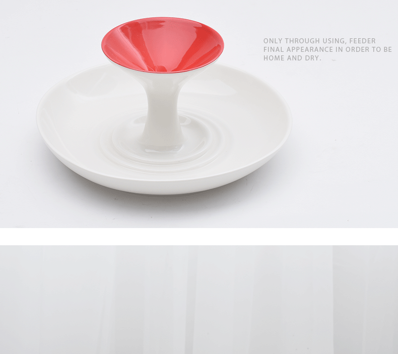 Unknown Nordic impression creative fruits means household I sitting room double ceramic bowl European - style pattern compote