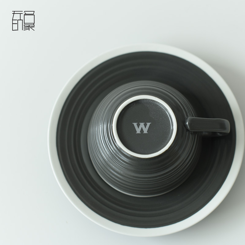 Unknown what Japanese ceramic cup impression creative contracted move coffee cup thread coffee cup