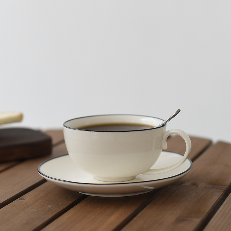 Unknown impression coffee cup small European - style key-2 luxury porcelain teacup ze tian, a cup of coffee in the afternoon cup suit with a spoon