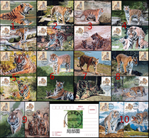 2022-1 Renyin Year Zodiac Year of the Tiger Stamps In-situ Extreme Films 1 Set of 2 Prices