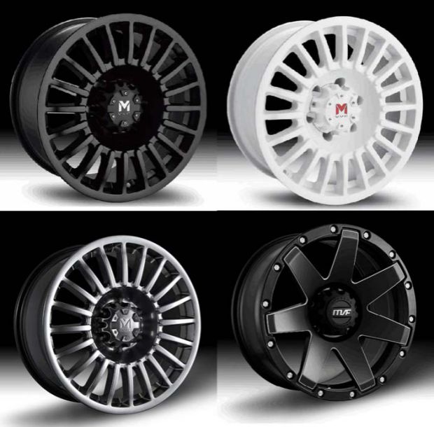 Bánh xe tê giác đen 17 inch tiêu cực hống hách BJ40 Wrangler Pajero Jin Chang Harvard H9 Road Rover 	vành ô tô đẹp