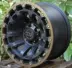 Bánh xe tê giác đen 17 inch tiêu cực hống hách BJ40 Wrangler Pajero Jin Chang Harvard H9 Road Rover Rim