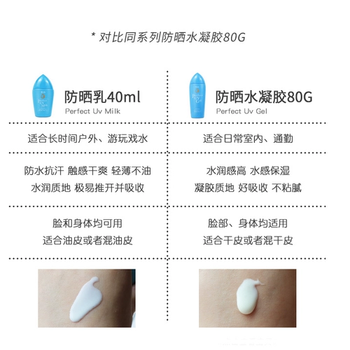 Японский солнцезащитный крем, водостойкий освежающий лосьон для лица, контроль жирного блеска, новая версия, 40 мл