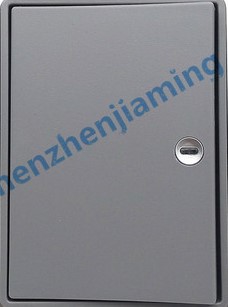 Schneider Win E3,000 silver gray one switch with LED light transmitter keys