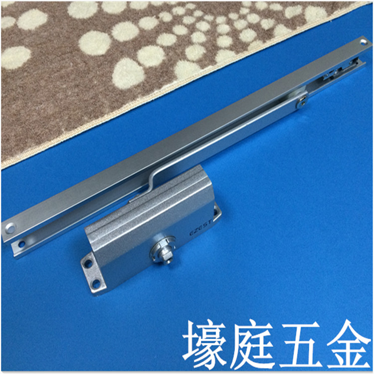 Slide rail behind closed door concealed concealed door stopper invisible door buffer hydraulic self-return device 45Kg