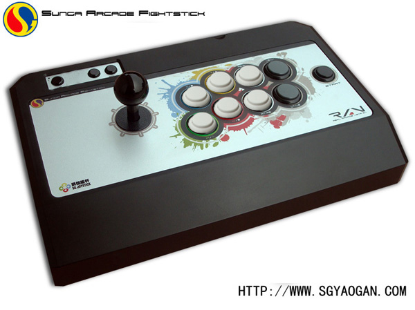 PS4 ủy quyền cho rocker PC PC PS3 nắm đấm sắt 7 Gundam Street Fighter King of Fighters Arcade joystick Game rocker - Cần điều khiển cần gạt chơi game