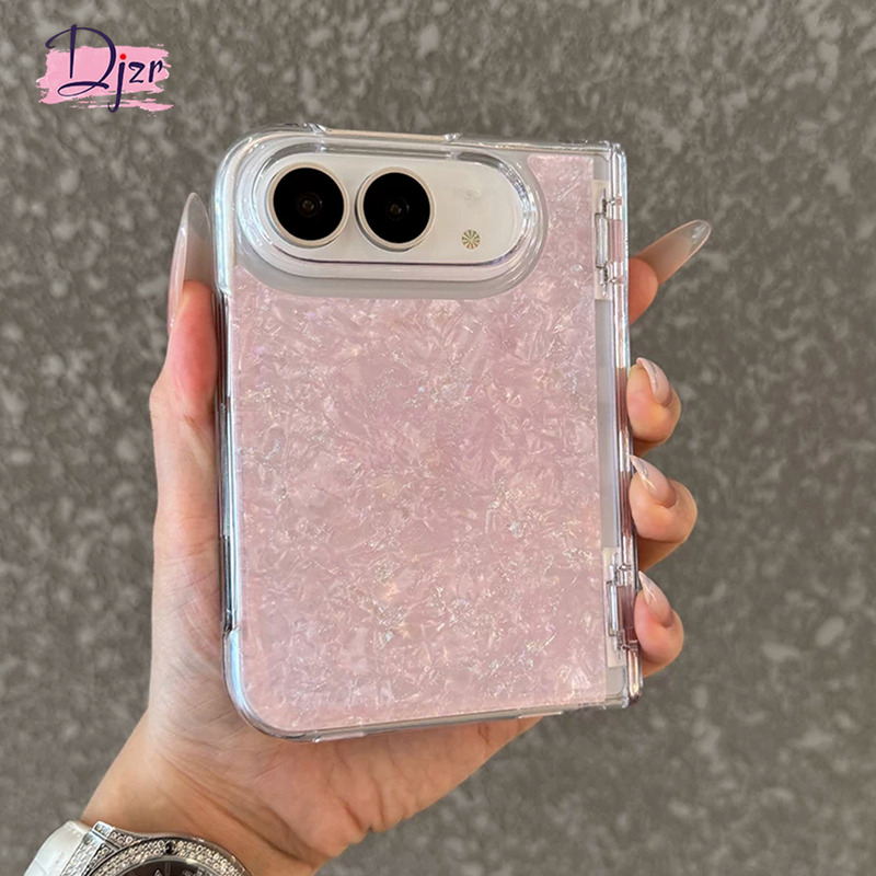Suitable for iPhone Ultra Phone Case, New Pink Model for Women, Very Beautiful with Gold-Plated Shell Pattern, Dual Central Axis Protection, Foldable Screen Case, Apple 18Fold Full Coverage, Lightweight, High-End Feel, Anti-Drop Case Suitable for iPhone Ultra Phone Case, New Pink Model for Women, Very Beautiful with Gold-Plated Shell Pattern, Dual Central Axis Protection, Foldable Screen Case, Apple 18Fold Full Coverage, Lightweight, High-End Feel, Anti-Drop Case