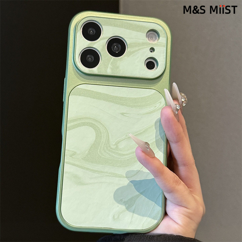 Msmiis Is Suitable for iPhone 17 Pro Max, a Special Phone Case for 17 Air 2026, New Water Ripple Design, Apple 16 Pro, Very Beautiful Velvet Matte Finish, 15 Seconds to Transform into 17, Large Window Full Protection Case