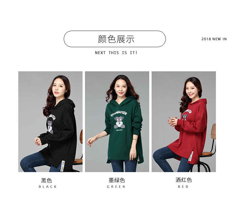 Sweatshirt femme en Coton - Ref 3217207 Image 8