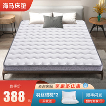 Hippocampus seawood natural coconut palm mattress hardlined palm 1 2 m children tatami 1 5m1 8 can be customized folding