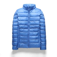 Водный синий (стоящий воротник)