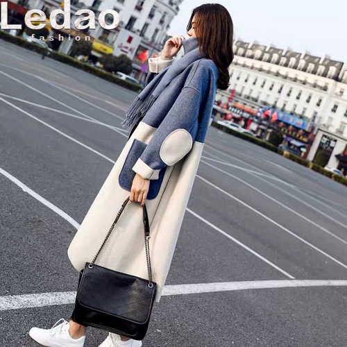 Шерстяное пальто, демисезонная куртка, в корейском стиле, подходит для подростков