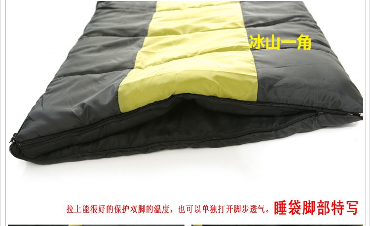 Authentic dã ngoại cắm trại cắm trại cắm trại đi bộ đường dài cưỡi ấm khâu khách sạn người lớn du lịch lều du lịch túi ngủ - Túi ngủ túi ngủ du lịch