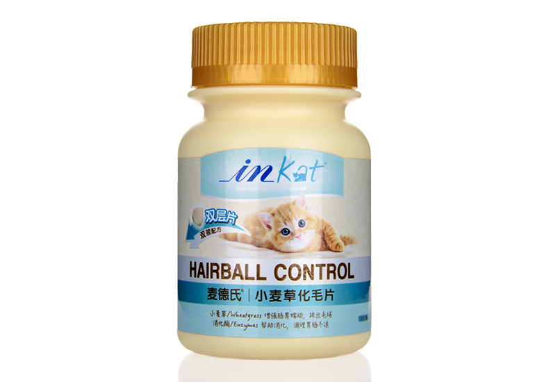 Kem dưỡng tóc của Med, men tiêu hóa taurine, cỏ lúa mì, mèo lông, tẩy lông đặc biệt, bóng, Medes - Cat / Dog Health bổ sung Sữa cho chó lớn