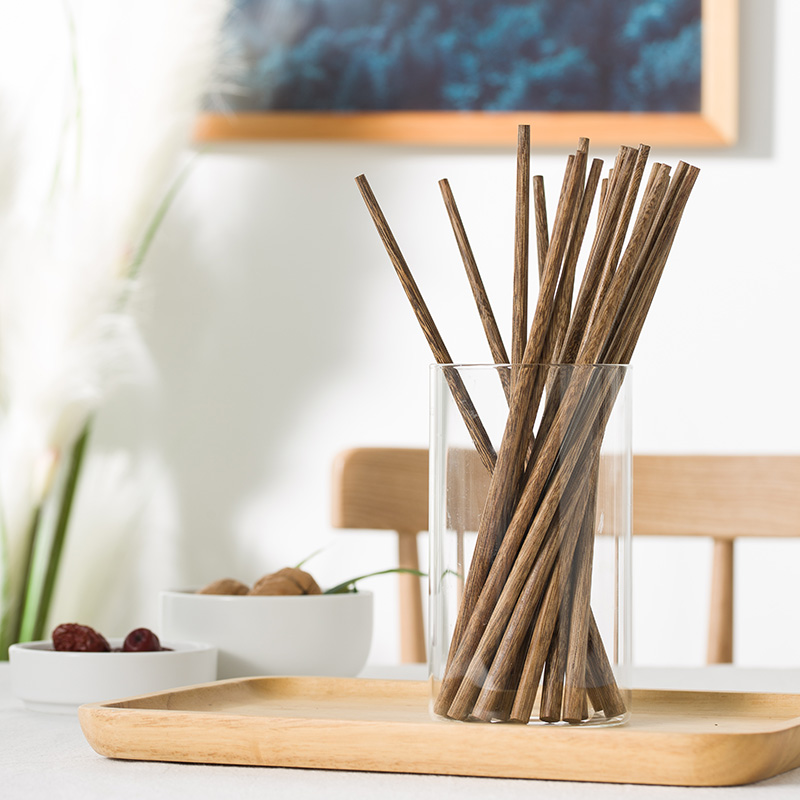 Ming up chicken wings wood chopsticks home without lacquer idea for tachyon wood real wood tableware suit 20 10 pairs of family