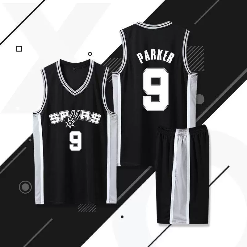 Футболка-форма для баскетбола Spurs Vinbanyama Джерси Duncan Fox Paul Ginobili Leonard Parker костюм униформа
