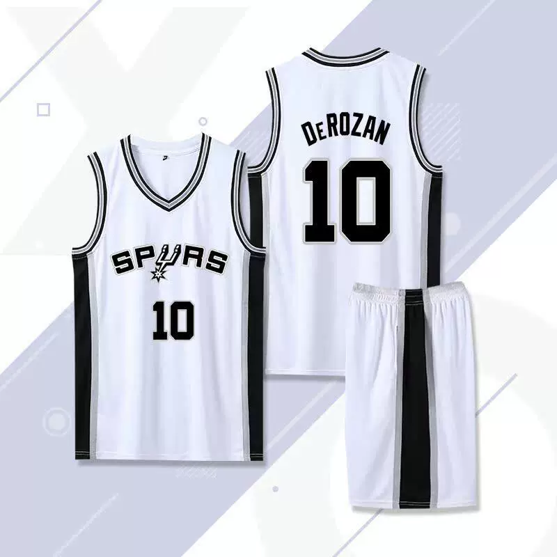Футболка-форма для баскетбола Spurs Vinbanyama Джерси Duncan Fox Paul Ginobili Leonard Parker костюм униформа