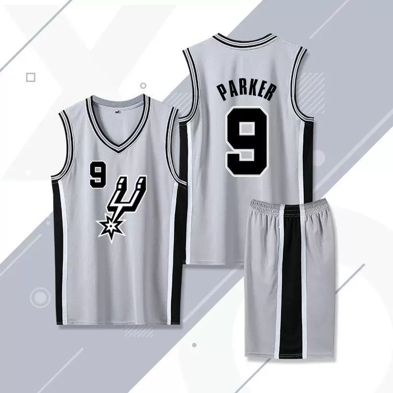 Футболка-форма для баскетбола Spurs Vinbanyama Джерси Duncan Fox Paul Ginobili Leonard Parker костюм униформа