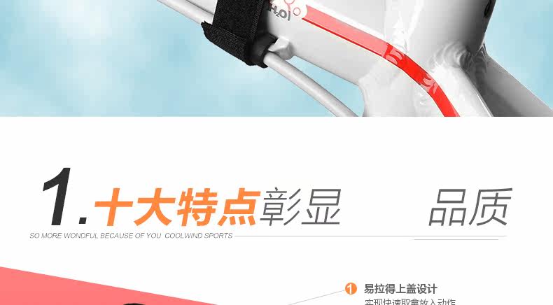 Sacoche pour vélo mixte EASYDO - Ref 2215955 Image 9