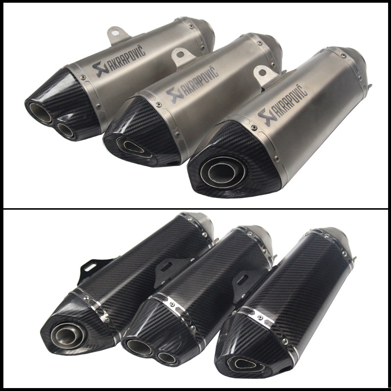 Suitable for the moron sports CBF190 CBF190 CB400 CBR500R ninja250 Yongyuan 350 modified exhaust pipe