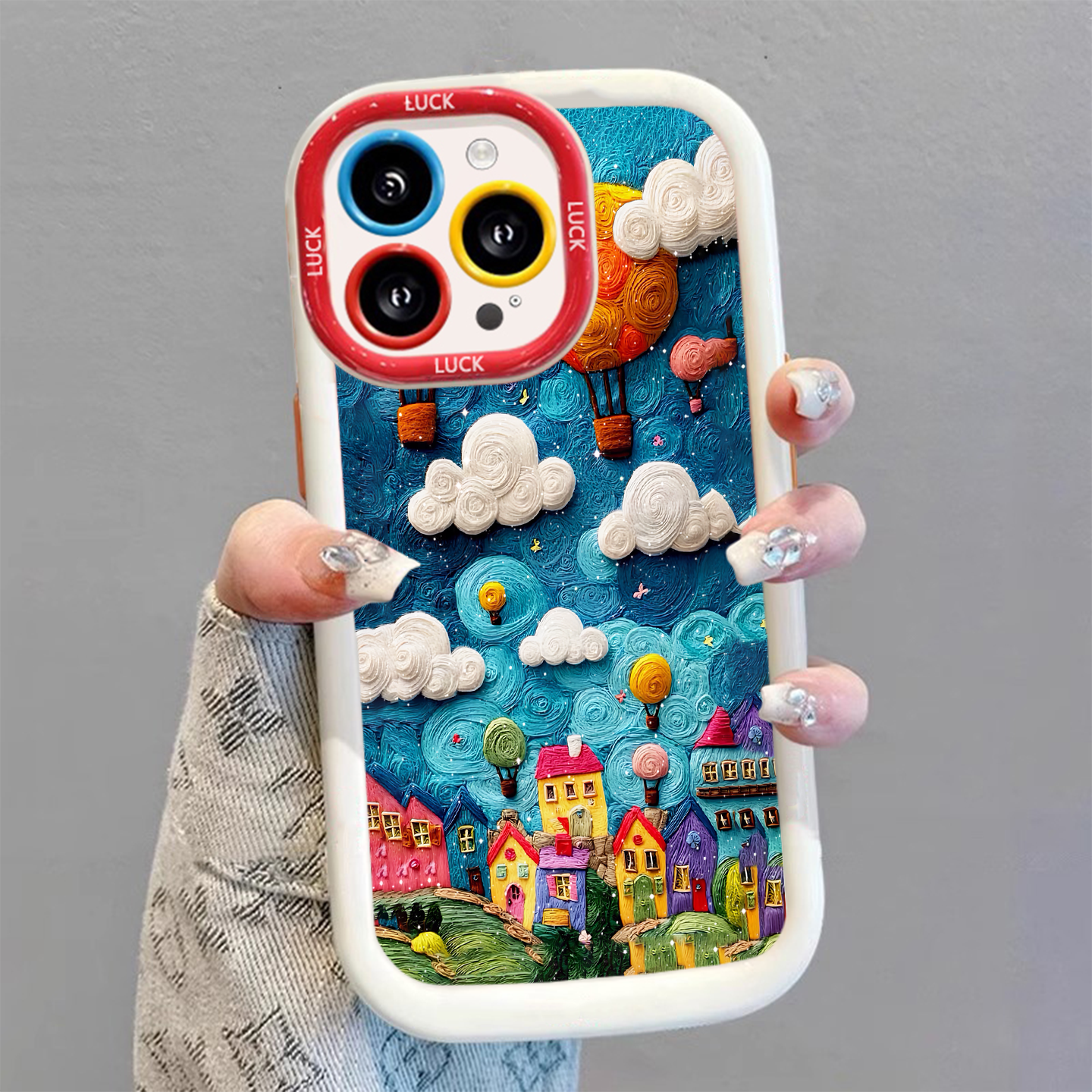 ng2510227 [Silicone morbido importato] Adatto per custodia Air Phone, cover protettiva a cartoni animati per iPhone 17, cover completa per iPhone 16 Pro Max_voghion.com