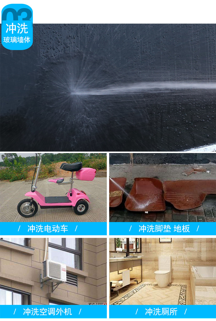 Hộ gia đình áp lực cao rửa xe súng nước cọ rửa xe xả nước súng dày ống nước tưới ống áp lực rửa xe cung cấp dụng cụ - Sản phẩm làm sạch xe chổi vệ sinh điều hòa ô tô