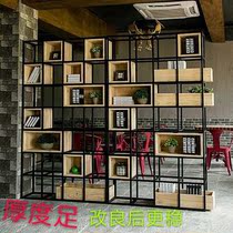 Custom simple shelf Living room partition Dining room office screen display shelf Bookshelf display shelf Entrance box