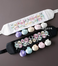 Пояс 【荷花韩服】韩国儿童腰带/周岁生日用品/韩服腰带h-xh06清仓价