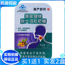 Man Yan Shu Ning Meilaijian Brand Pangdahai Throat Lozenges Jingyun Lozenges 14 Tablets Box