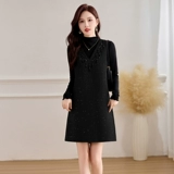 Блестки для ногтей, платье-комбинация, осенний комплект, жилет