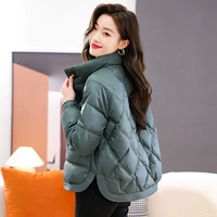 Короткий модный пуховик, удерживающая тепло бархатная куртка, оверсайз, в западном стиле, утиный пух