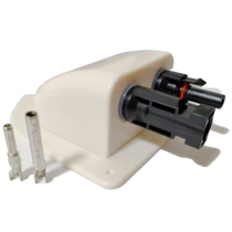 RV modification accessories roof solar junction box photovoltaic panel RV wiring cover waterproof box bracket base