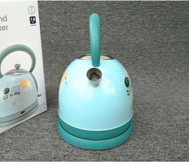 ấm đun siêu tốc sunhouse Anh ấm đun nước điện wilko hộ gia đình 304 thép không gỉ đốt nhanh nồi retro ấm đun nước in tranh nồi - ấm đun nước điện siêu điện sắc thuốc