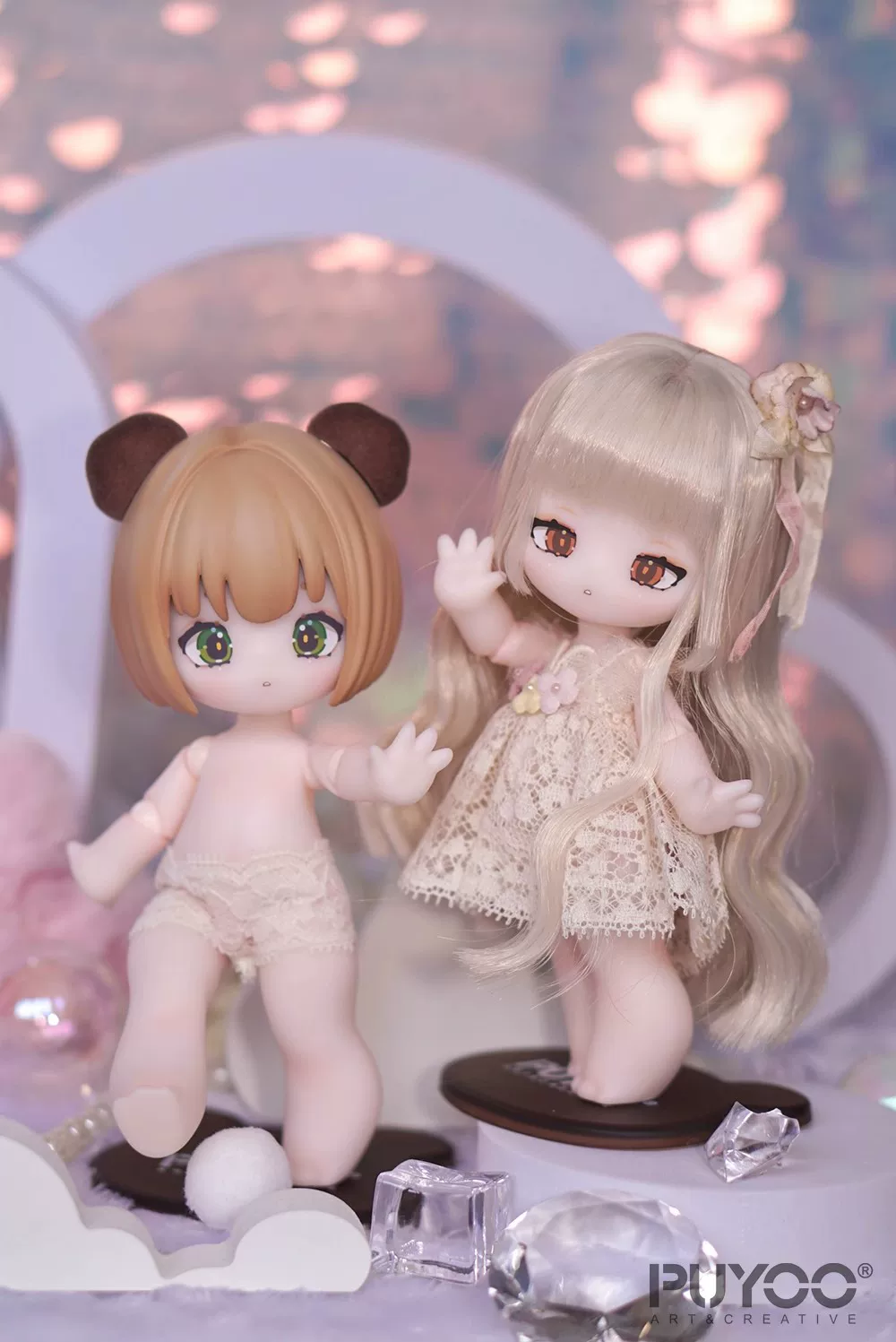 Spot BJD подлинная кукла puyoodoll карманная курако мукако лицевая оболочка MJD кукла
