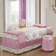 Beauty bed cover bốn bộ massage cơ thể tròn đầu vuông quản lý da Thẩm mỹ viện trải giường massage