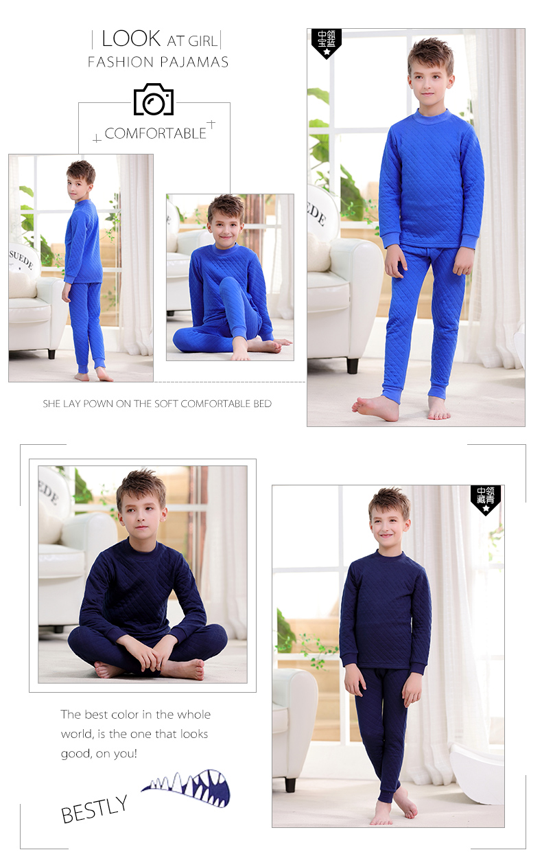 Bộ đồ lót nam ba lớp cách nhiệt cho bộ đồ cotton dày Nam Cực shop bán quần áo trẻ em