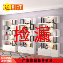  Product display cabinet Supermarket shelf container shoe store display rack Cosmetics beauty display cabinet shelf with door