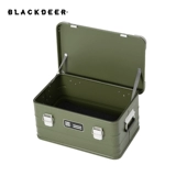 Дорожный металлический вместительный и большой ящик для хранения для кемпинга, коробочка для хранения, снаряжение для авто, алюминиевый сплав